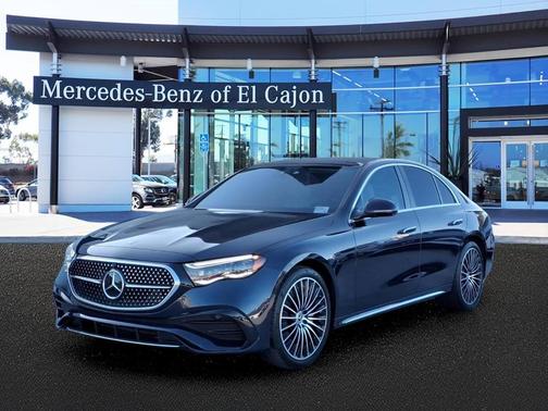 Nautical Blue Metallic 2024 Mercedes-Benz E-Class E 450 4MATIC