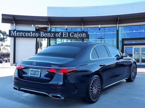 Nautical Blue Metallic 2024 Mercedes-Benz E-Class E 450 4MATIC