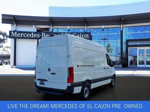 Arctic White 2025 Mercedes-Benz Sprinter 2500 144 WB