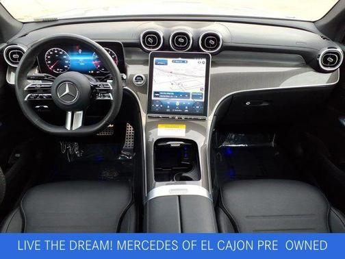 Cirrus Silver Metallic 2024 Mercedes-Benz GLC 300 4MATIC Coupe
