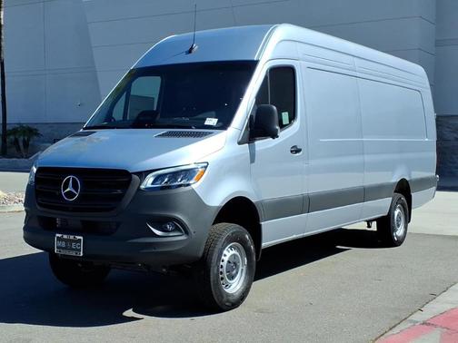 Silver 2026 Mercedes-Benz Sprinter 2500 170 WB High Roof Extended Cargo