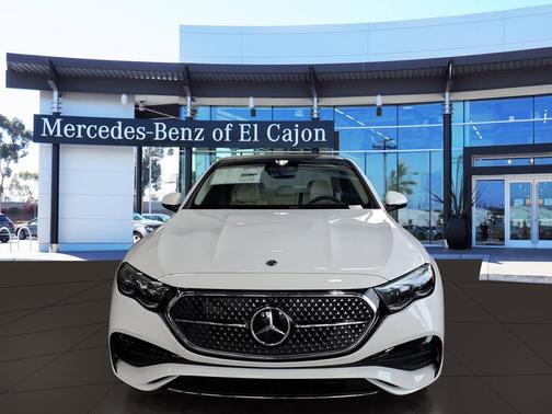 White 2026 Mercedes-Benz E-Class E 450 4MATIC