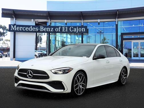 Polar White 2023 Mercedes-Benz C-Class C 300