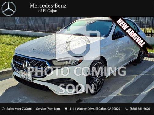 2025 Mercedes-Benz E-Class E 350 4MATIC