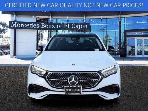 Polar White 2026 Mercedes-Benz E-Class E 350
