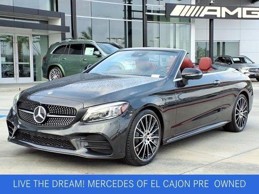 Gray 2023 Mercedes-Benz C-Class C 300