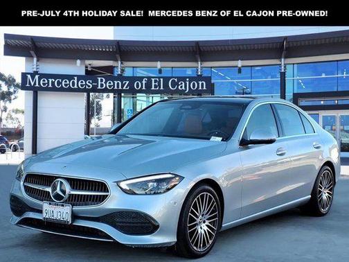 Cirrus Silver Metallic 2025 Mercedes-Benz C-Class C 300 4MATIC