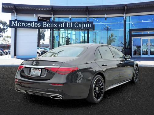 Gray 2023 Mercedes-Benz S-Class S 500 4MATIC