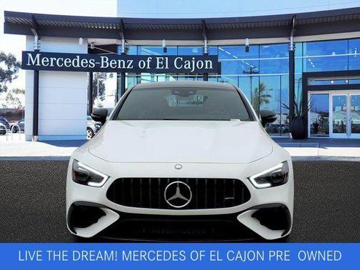 Polar White 2024 Mercedes-Benz AMG GT 43 Base