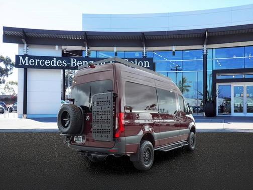 Red 2026 Mercedes-Benz Sprinter 2500 Standard Roof