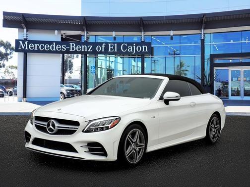 Polar White 2020 Mercedes-Benz AMG C 43 Base 4MATIC