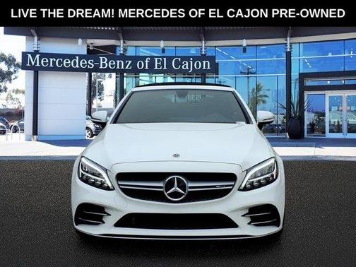 Polar White 2020 Mercedes-Benz AMG C 43 Base 4MATIC