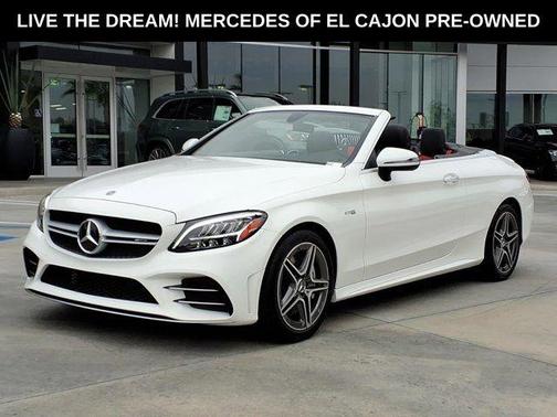 Polar White 2020 Mercedes-Benz AMG C 43 Base 4MATIC