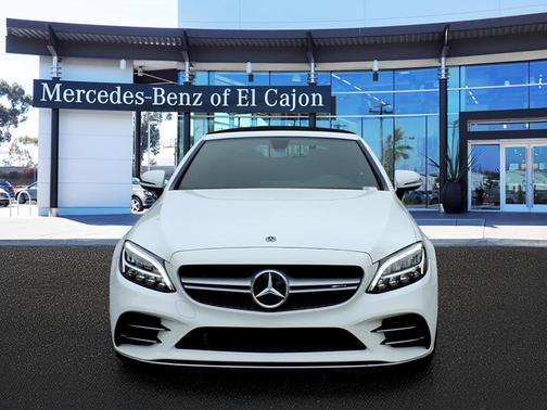 Polar White 2020 Mercedes-Benz AMG C 43 Base 4MATIC