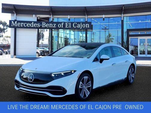Polar White 2023 Mercedes-Benz EQS 450+ Base