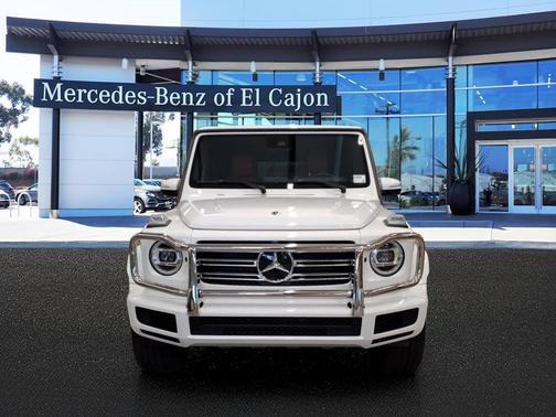 Moonlight White 2024 Mercedes-Benz G-Class G 550 4MATIC