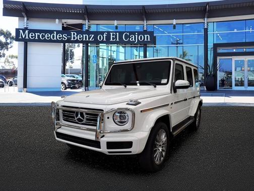Moonlight White 2024 Mercedes-Benz G-Class G 550 4MATIC
