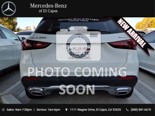 2025 Mercedes-Benz GLA 250 Base 4MATIC