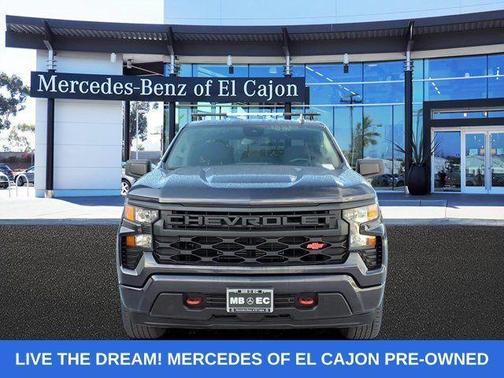 Dark Ash Metallic 2022 Chevrolet Silverado 1500 Custom