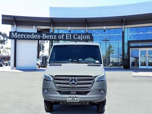 Gray 2025 Mercedes-Benz Sprinter 3500XD Standard Roof