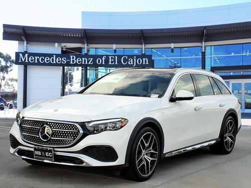 White 2026 Mercedes-Benz E-Class E 450 4MATIC