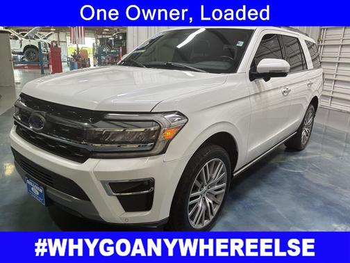 Star White Metallic Tri-Coat 2022 Ford Expedition Limited