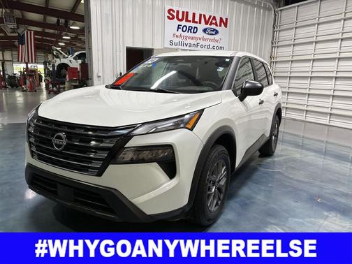 Glacier White 2024 Nissan Rogue S
