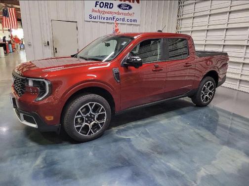 Ruby Red Metallic Tinted Clearcoat 2025 Ford Maverick Lariat Truck