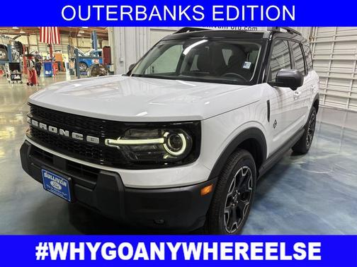 Oxford White 2025 Ford Bronco Sport Outer Banks