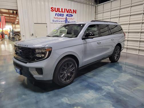 Glacier Gray Metallic TriCoat 2025 Ford Expedition Max Platinum