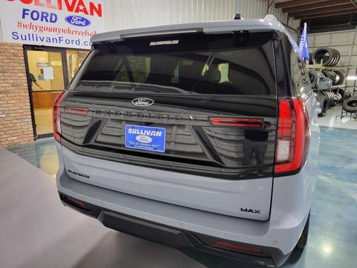 Glacier Gray Metallic TriCoat 2025 Ford Expedition Max Platinum