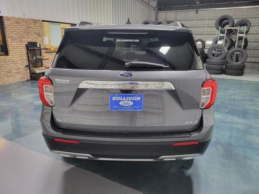 Carbonized Gray Metallic 2022 Ford Explorer XLT