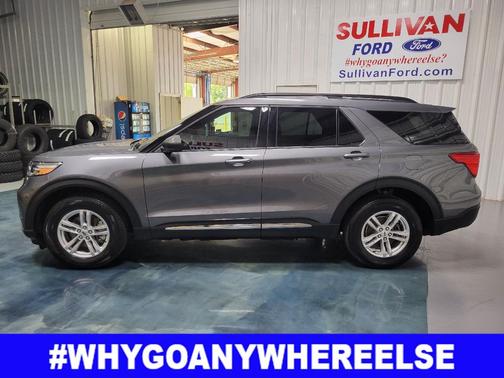 Carbonized Gray Metallic 2022 Ford Explorer XLT