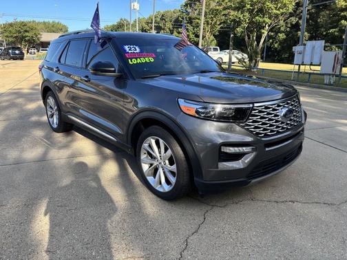 Carbonized Gray Metallic 2023 Ford Explorer Platinum