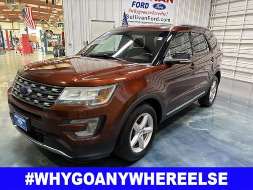 Bronze Fire Metallic Tinted Clearcoat 2016 Ford Explorer XLT