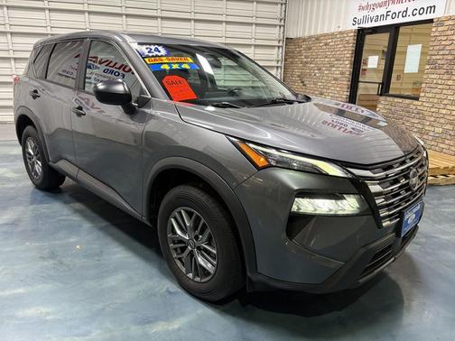 Gun Metallic 2024 Nissan Rogue S