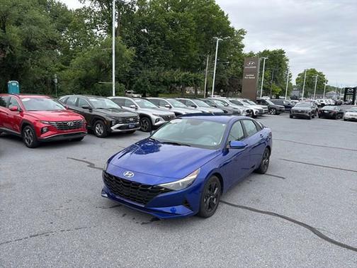 Blue 2023 Hyundai ELANTRA SEL