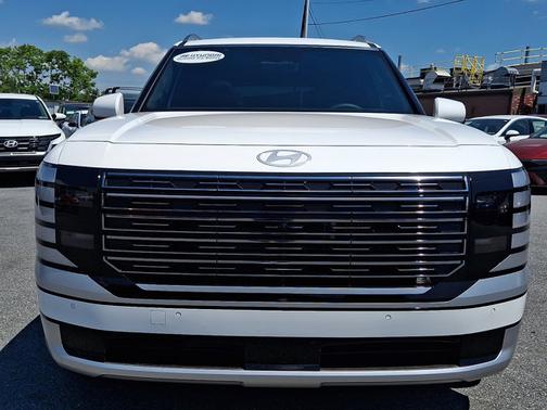 White 2026 Hyundai Palisade Hybrid Calligraphy