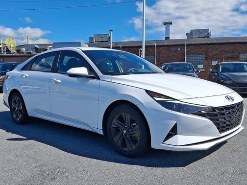 2021 Hyundai ELANTRA HEV Blue