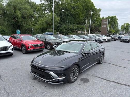 Blue 2025 Hyundai SONATA Hybrid Limited