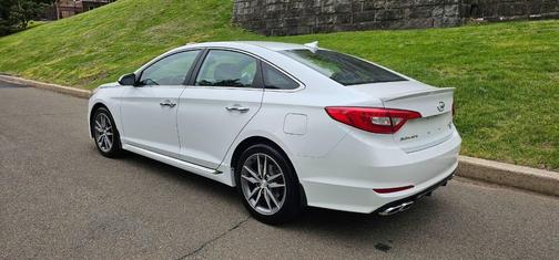 Quartz White Pearl 2015 Hyundai SONATA Sport 2.0T