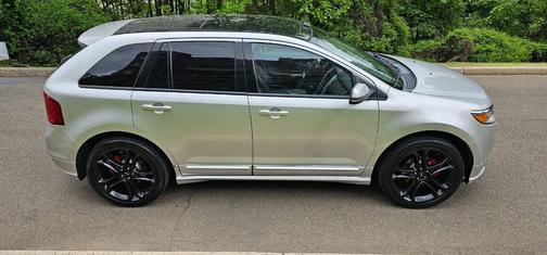 Ingot Silver Metallic 2013 Ford Edge Sport