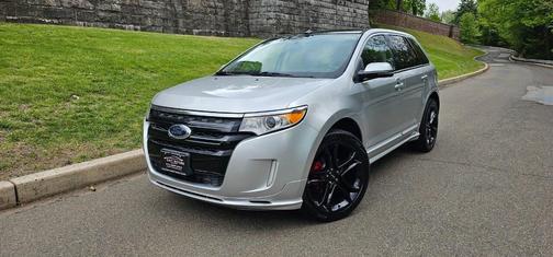 Ingot Silver Metallic 2013 Ford Edge Sport