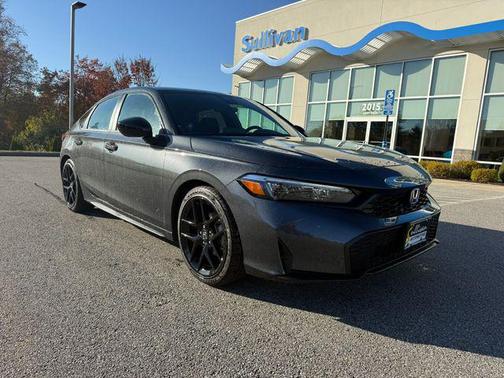 Meteorite Gray Metallic 2026 Honda Civic Sport