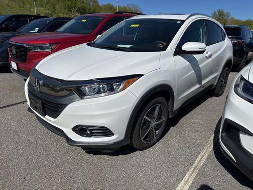 Platinum White Pearl 2022 Honda HR-V EX