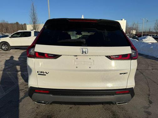 Platinum White Pearl 2026 Honda CR-V Hybrid Sport AWD