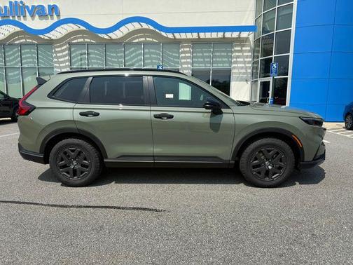 Ash Green Metallic 2026 Honda CR-V Hybrid TrailSport AWD