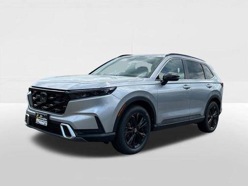 Lunar Silver Metallic 2023 Honda CR-V Hybrid Sport Touring AWD