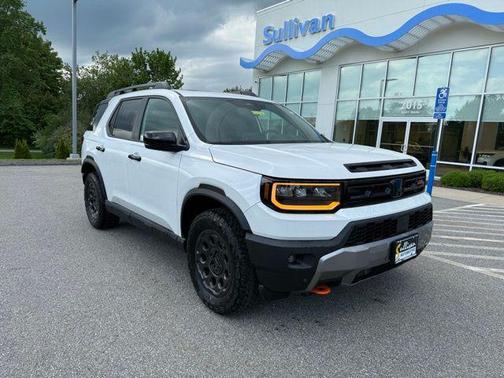 Platinum White Pearl 2026 Honda Passport AWD TrailSport Blackout