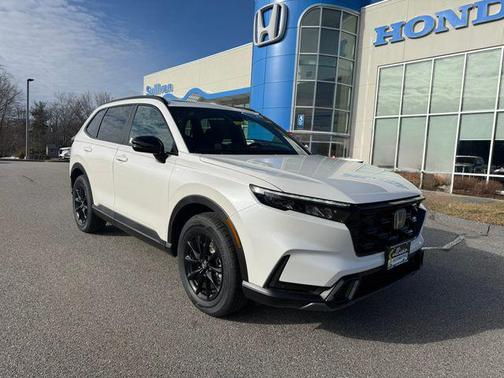 Platinum White Pearl 2026 Honda CR-V Hybrid Sport-L AWD